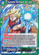Supreme Technique Son Goku (BT8-117) [Malicious Machinations] Parallel Foil