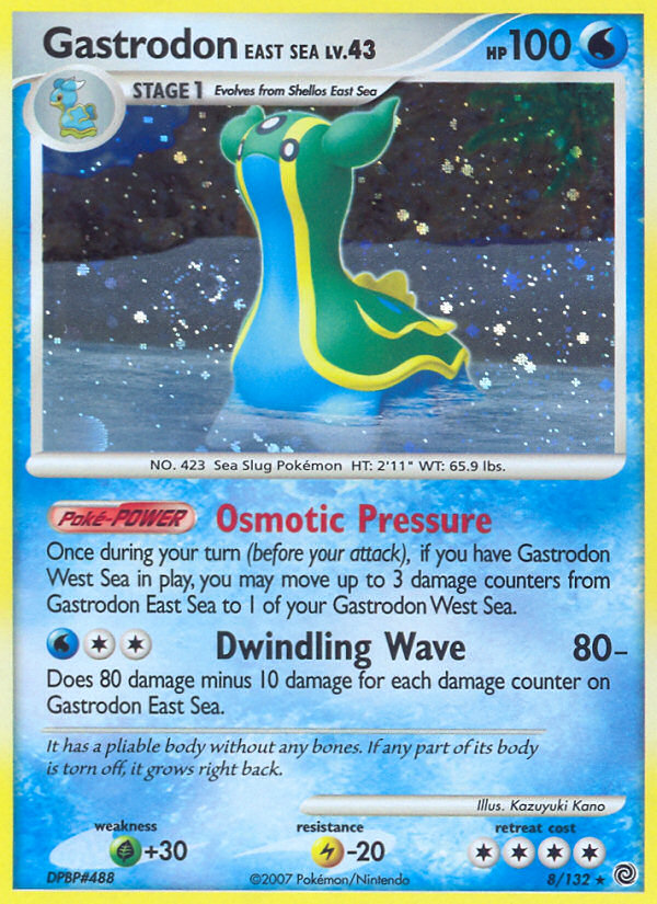 Gastrodon East Sea (8/132) [Diamond & Pearl: Secret Wonders] Reverse Holofoil