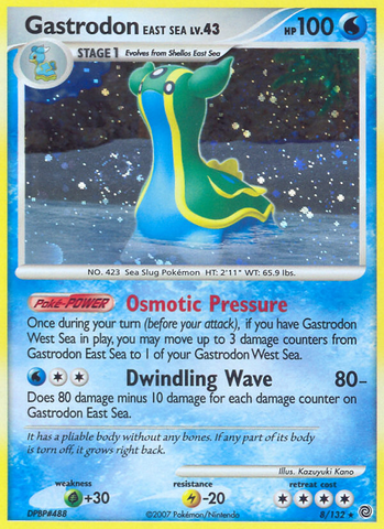 Gastrodon East Sea (8/132) [Diamond & Pearl: Secret Wonders] Reverse Holofoil