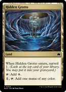 Hidden Grotto [Bloomburrow] Foil