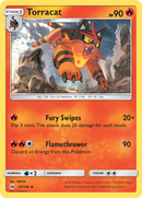 Torracat (25/149) [Sun & Moon: Base Set] Reverse Holofoil