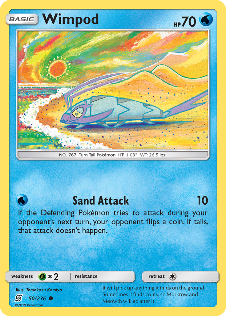 Wimpod (50/236) [Sun & Moon: Unified Minds] Reverse Holofoil