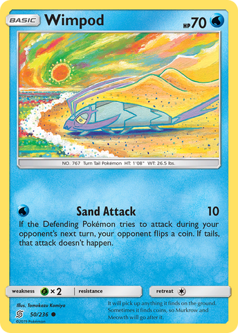 Wimpod (50/236) [Sun & Moon: Unified Minds] Reverse Holofoil