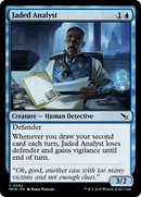 Jaded Analyst [Murders at Karlov Manor] Foil