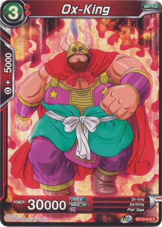 Ox-King (BT10-018) [Rise of the Unison Warrior] Parallel Foil