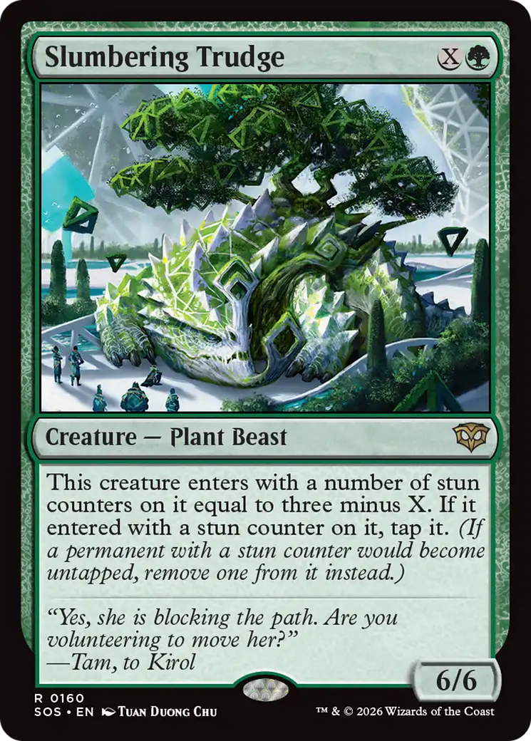Slumbering Trudge [Secrets of Strixhaven] Foil