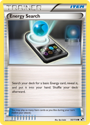 Energy Search (93/114) [Black & White: Base Set] Reverse Holofoil