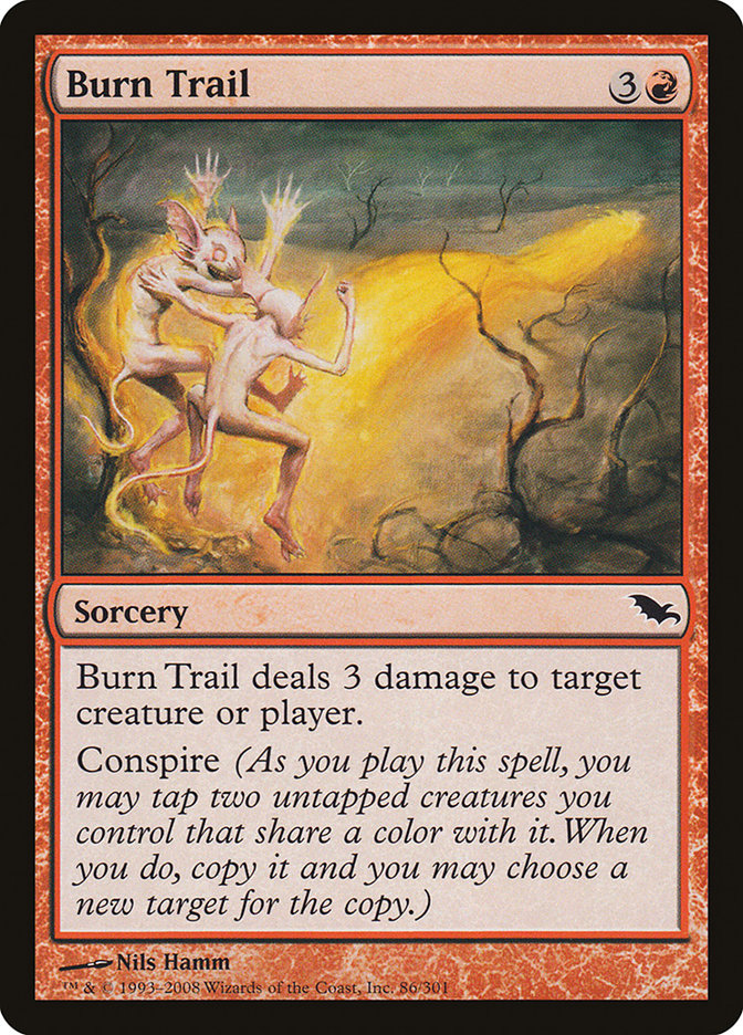 Burn Trail [Shadowmoor] Foil