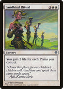 Landbind Ritual [Zendikar] Foil
