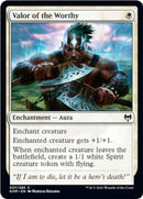 Valor of the Worthy [Kaldheim] Foil