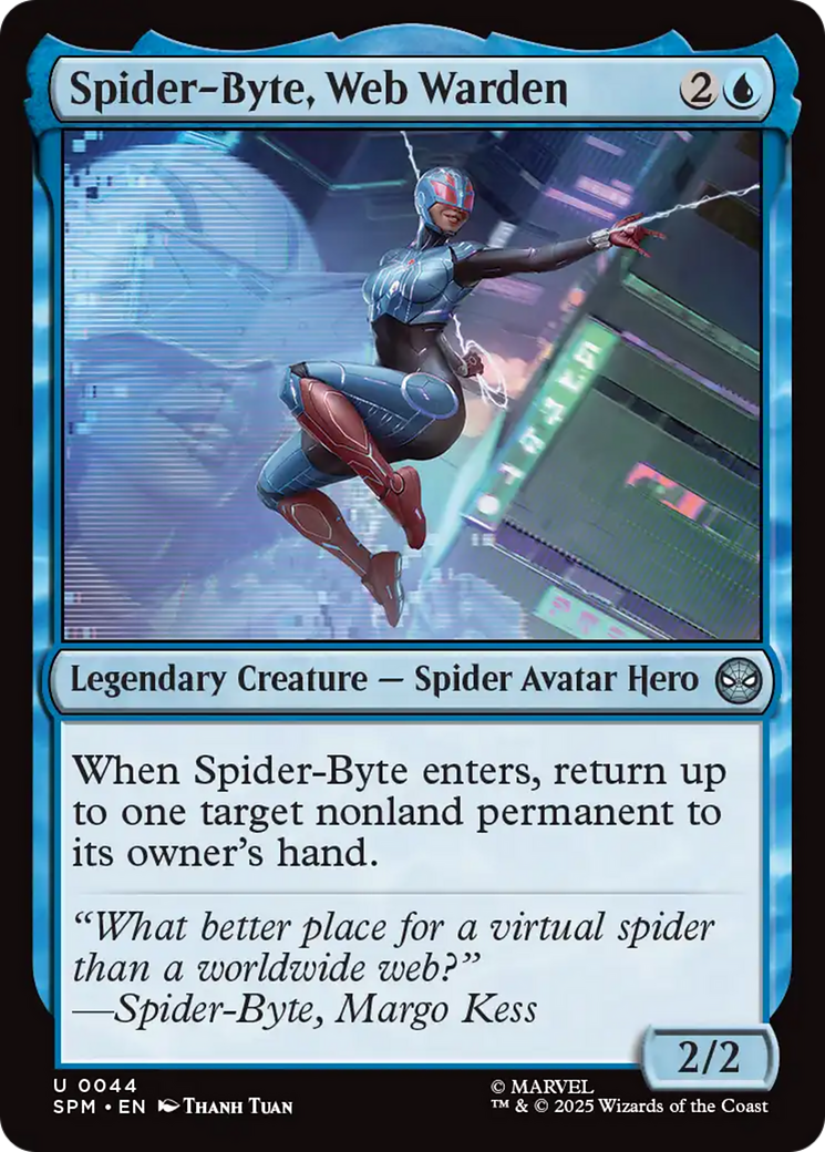 Spider-Byte, Web Warden [Marvel's Spider-Man] Foil