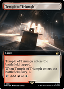 Temple of Triumph (Extended Art) [Doctor Who] Foil