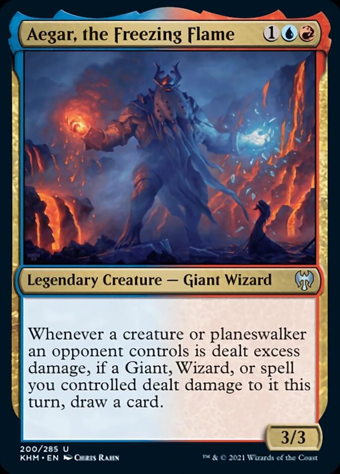 Aegar, the Freezing Flame [Kaldheim] Foil