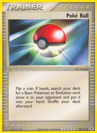 Poke Ball (95/112) [EX: FireRed & LeafGreen] Reverse Holofoil