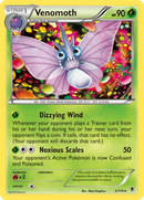 Venomoth (2/119) [XY: Phantom Forces] Reverse Holofoil