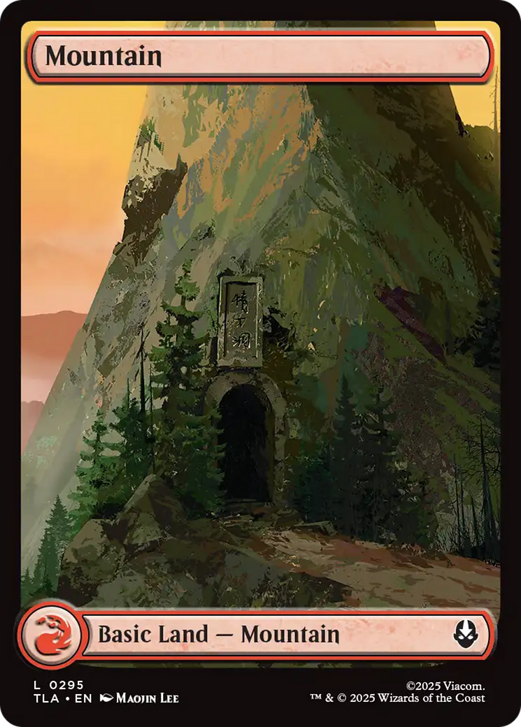 Mountain (0295) [Avatar: The Last Airbender] Foil