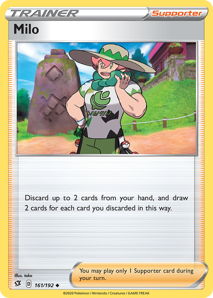 Milo (161/192) [Sword & Shield: Rebel Clash] Reverse Holofoil