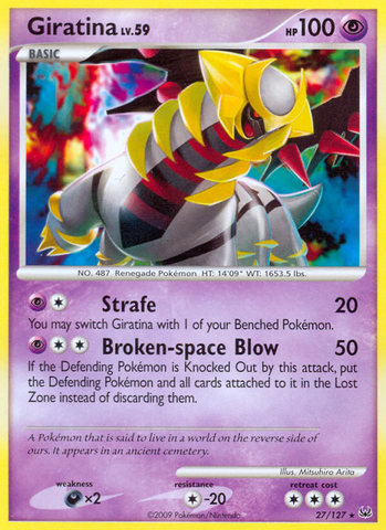 Giratina (27/127) [Platinum: Base Set] Reverse Holofoil