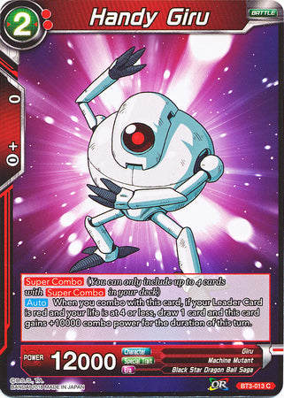 Handy Giru (BT3-013) [Cross Worlds] Parallel Foil