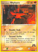 Team Magma's Rhyhorn (67/95) [EX: Team Magma vs Team Aqua] Reverse Holofoil