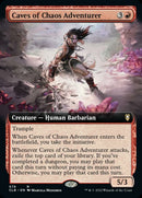 Caves of Chaos Adventurer (Extended Art) [Commander Legends: Battle for Baldur's Gate] Foil