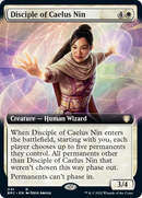 Disciple of Caelus Nin (Extended Art) [The Brothers' War Commander] Foil