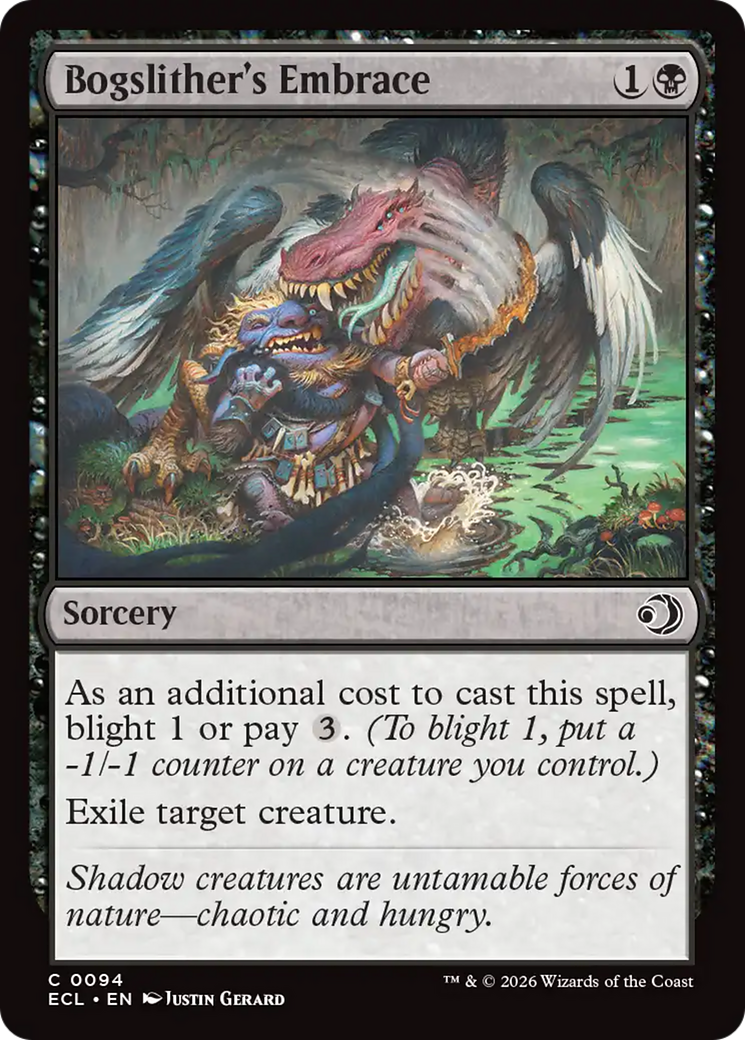 Bogslither's Embrace [Lorwyn Eclipsed] Foil