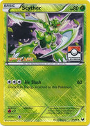 Scyther (4/108) (League Promo 3rd Place) [Black & White: Dark Explorers] Reverse Holofoil