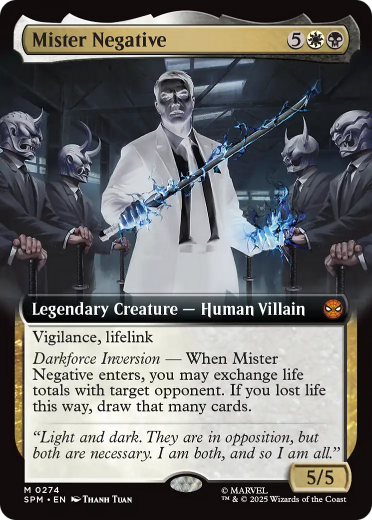 Mister Negative (Extended Art) [Marvel's Spider-Man] Foil