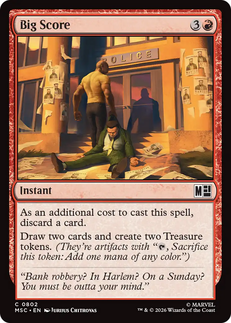 Big Score [Marvel Super Heroes Commander] Foil