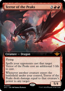 Terror of the Peaks (Extended Art) [Outlaws of Thunder Junction] Foil