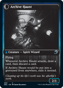 Overwhelmed Archivist // Archive Haunt [Innistrad: Double Feature] Foil
