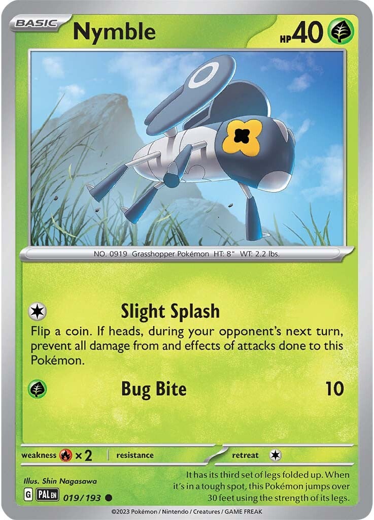 Nymble (019/193) [Scarlet & Violet: Paldea Evolved] Reverse Holofoil