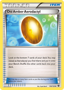 Old Amber Aerodactyl (106/124) [XY: Fates Collide] Reverse Holofoil