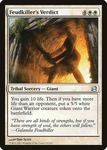 Feudkiller's Verdict [Modern Masters] Foil