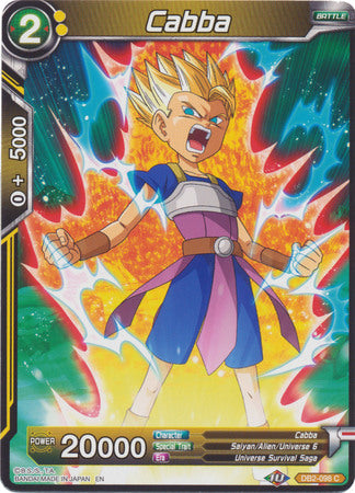 Cabba (DB2-098) [Divine Multiverse] Parallel Foil