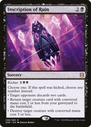 Inscription of Ruin [Zendikar Rising] Foil