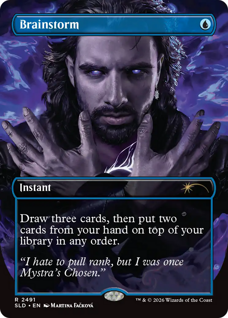 Brainstorm (2491) [Secret Lair Drop Series] Foil