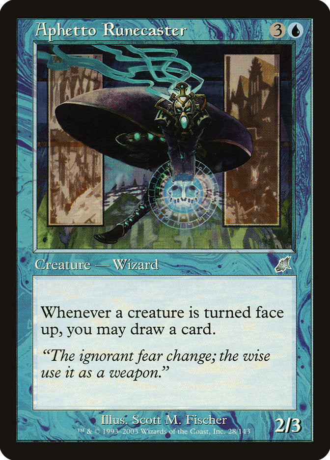 Aphetto Runecaster [Scourge] Foil