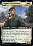 Sergeant John Benton (Extended Art) [Doctor Who] Foil