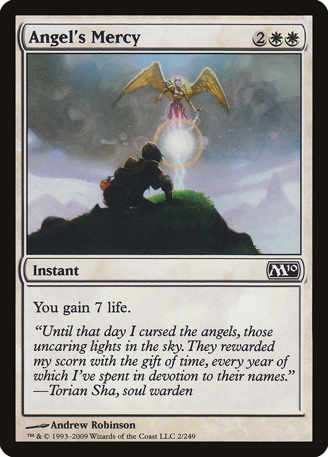 Angel's Mercy [Magic 2010] Foil