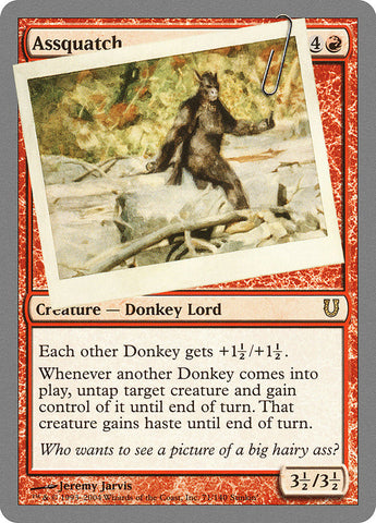Assquatch [Unhinged] Foil