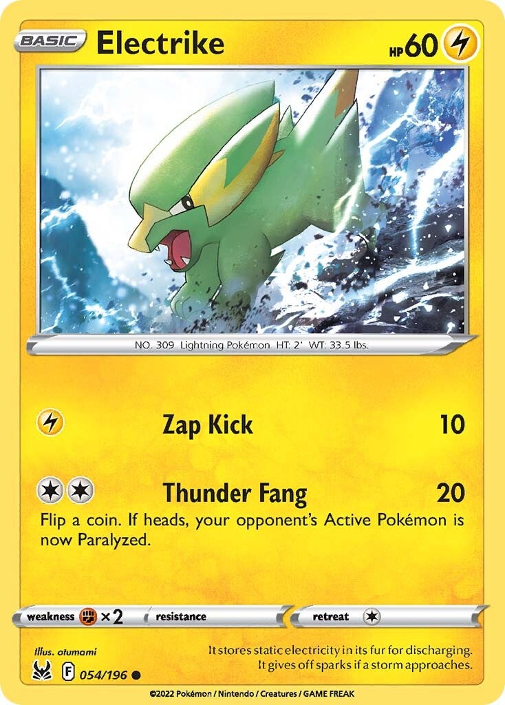 Electrike (054/196) [Sword & Shield: Lost Origin] Reverse Holofoil