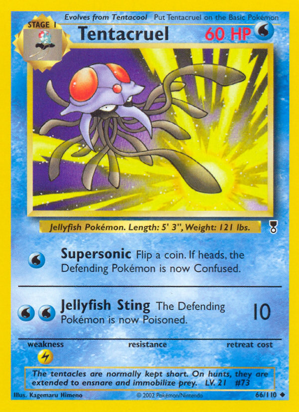 Tentacruel (66/110) [Legendary Collection] Reverse Holofoil
