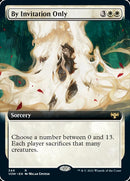 By Invitation Only (Extended Art) [Innistrad: Crimson Vow] Foil