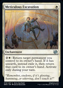 Meticulous Excavation [The Brothers' War] Foil