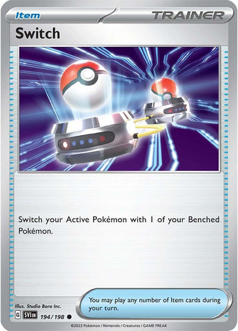 Switch (194/198) [Scarlet & Violet: Base Set] Reverse Holofoil