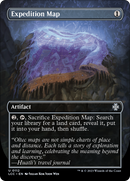 Expedition Map (Borderless) [The Lost Caverns of Ixalan Commander] Foil