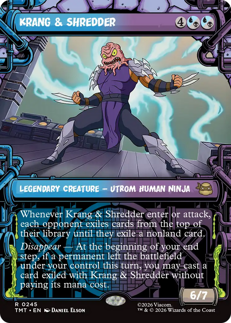 Krang & Shredder (Showcase) [Teenage Mutant Ninja Turtles] Foil