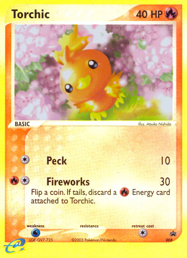 Torchic (008) [Nintendo: Black Star Promos] Reverse Holofoil